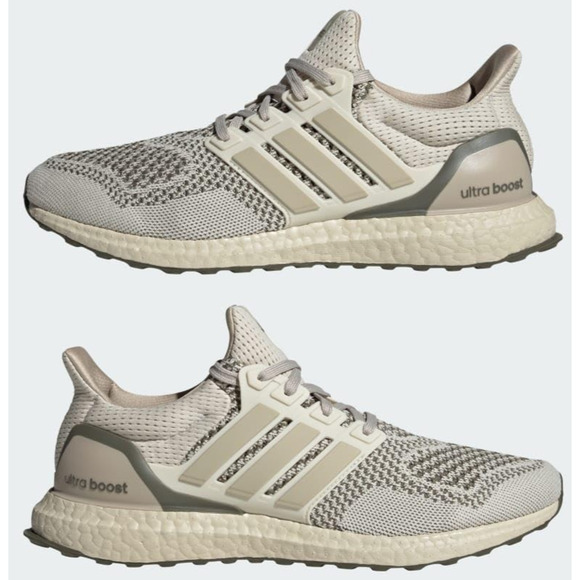 Adidas Men\'s Ultraboost 1.0 Running Shoes Alumina/Wonder Beige/Olive Strata 14 M main image 6